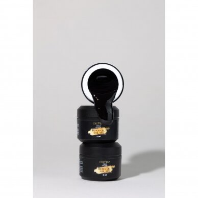 BLACK GEL PAINT 5ml. 2