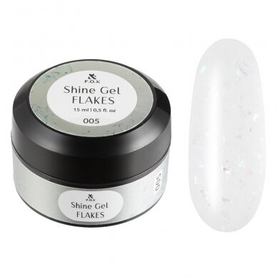 Gelis Shine Gel Flakes 15ml. 005